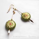 Kolczyki "Złote Pastylki"